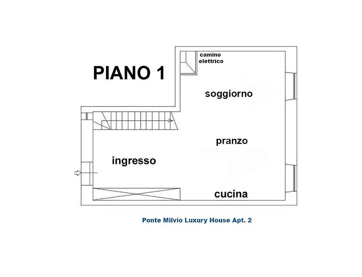 Ponte Milvio Luxury House Apartment Rome Italy